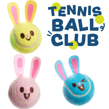Hare Balls / Easter Egg Tennis Balls