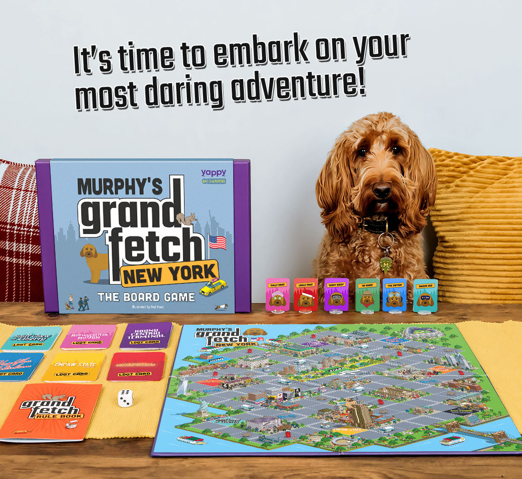 Personalized Board Game: Grand Fetch New York