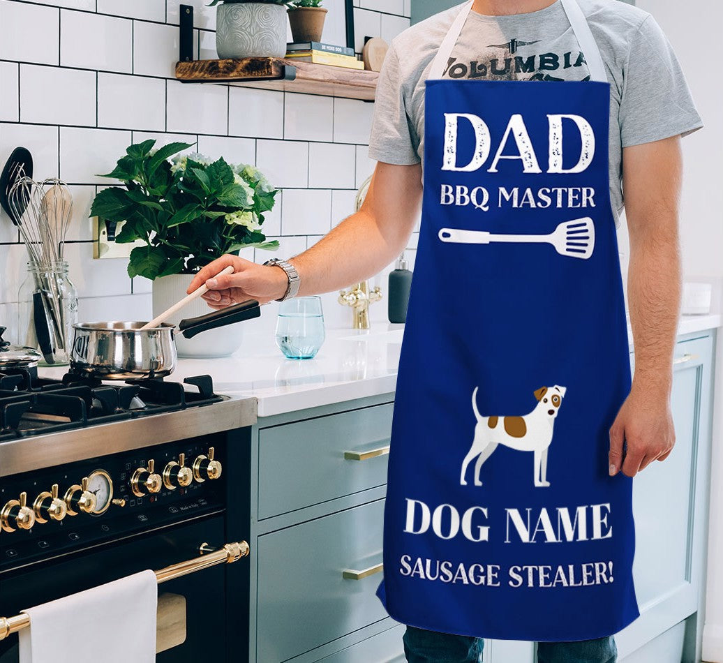 Personalized Apron: Master of the Barbecue