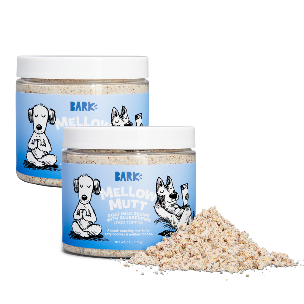 Mellow Mutt Goat Milk Recipe with Blueberries Dog Food Meal Topper
