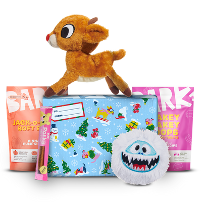 Rudolph® Holiday Gift BarkBox