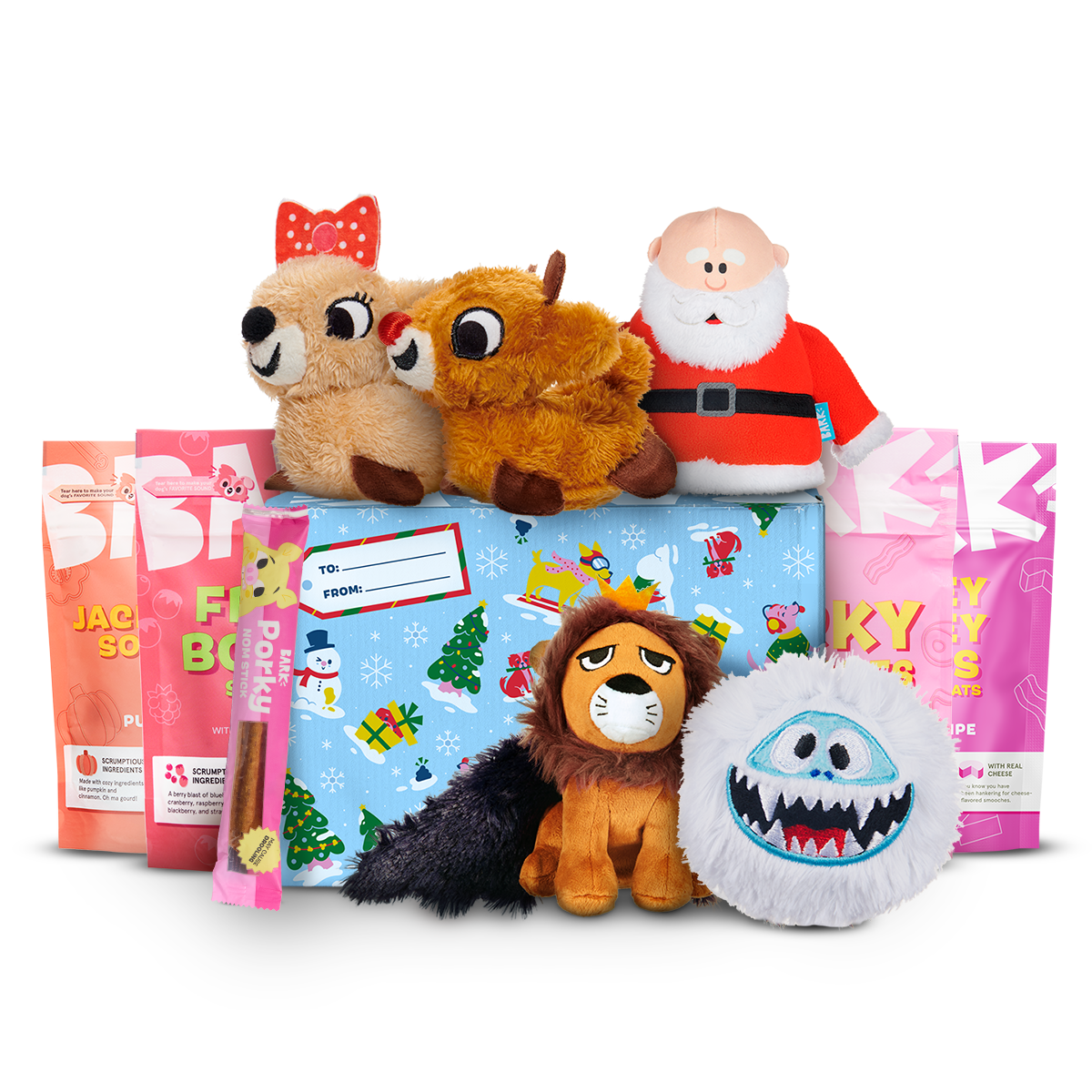 Rudolph® Holiday Gift BarkBox