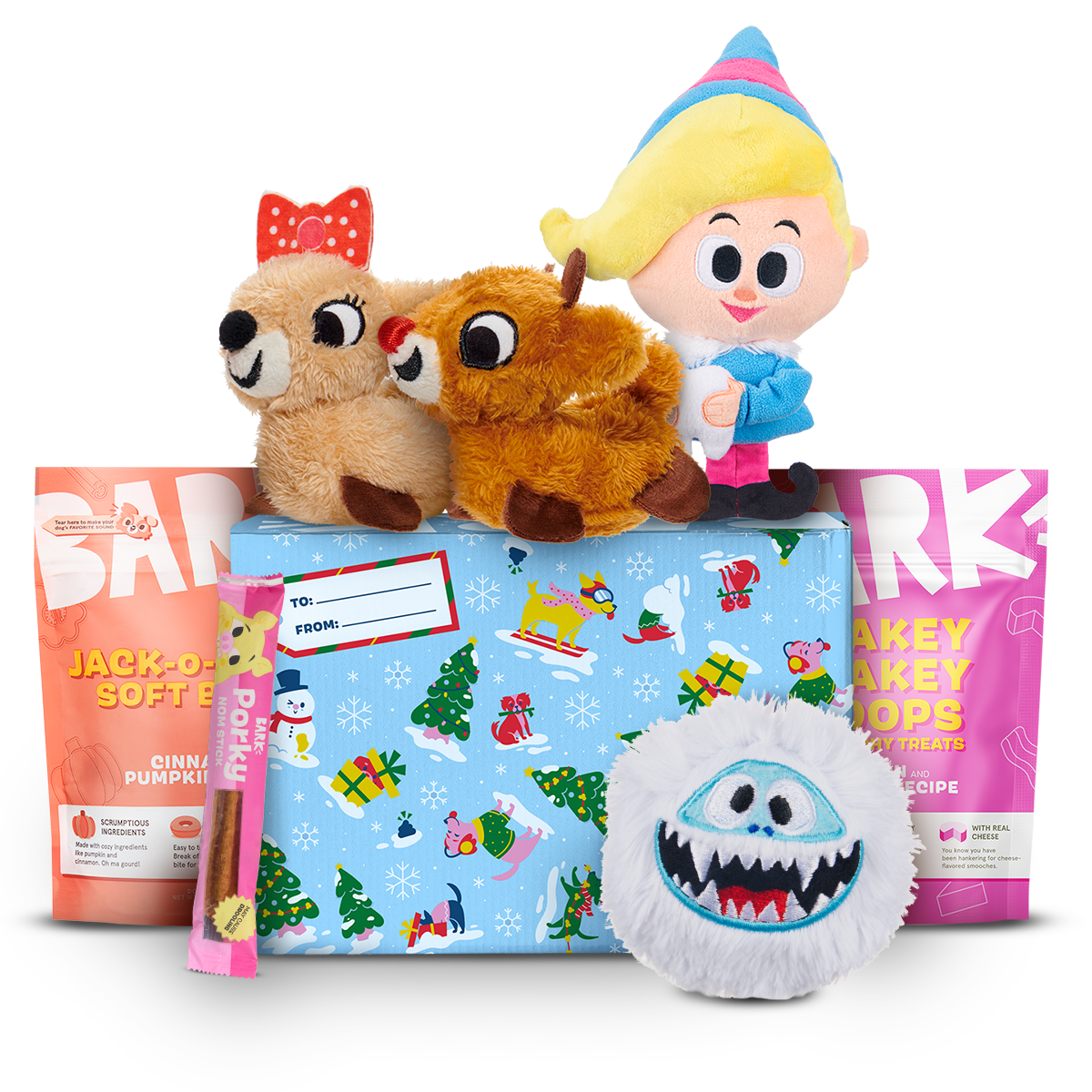 Rudolph® Holiday Gift BarkBox