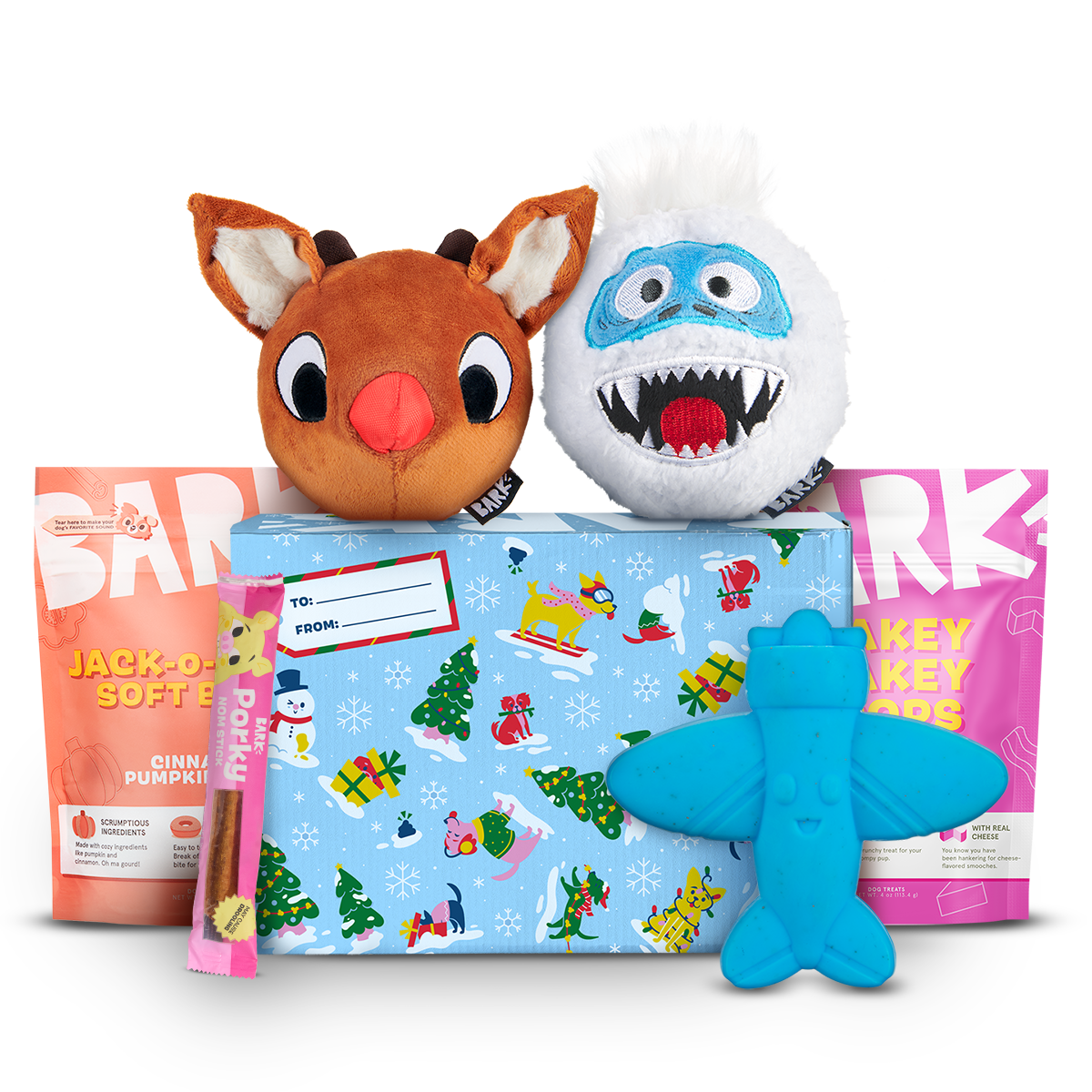 Rudolph® Holiday Gift Super Chewer Box#Extra Toy_Extra Toy