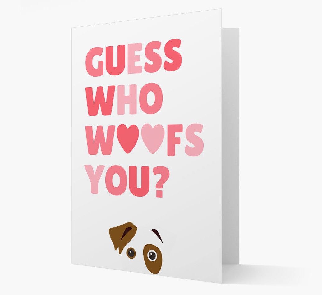 Personalized Card: Guess Who Woofs You?