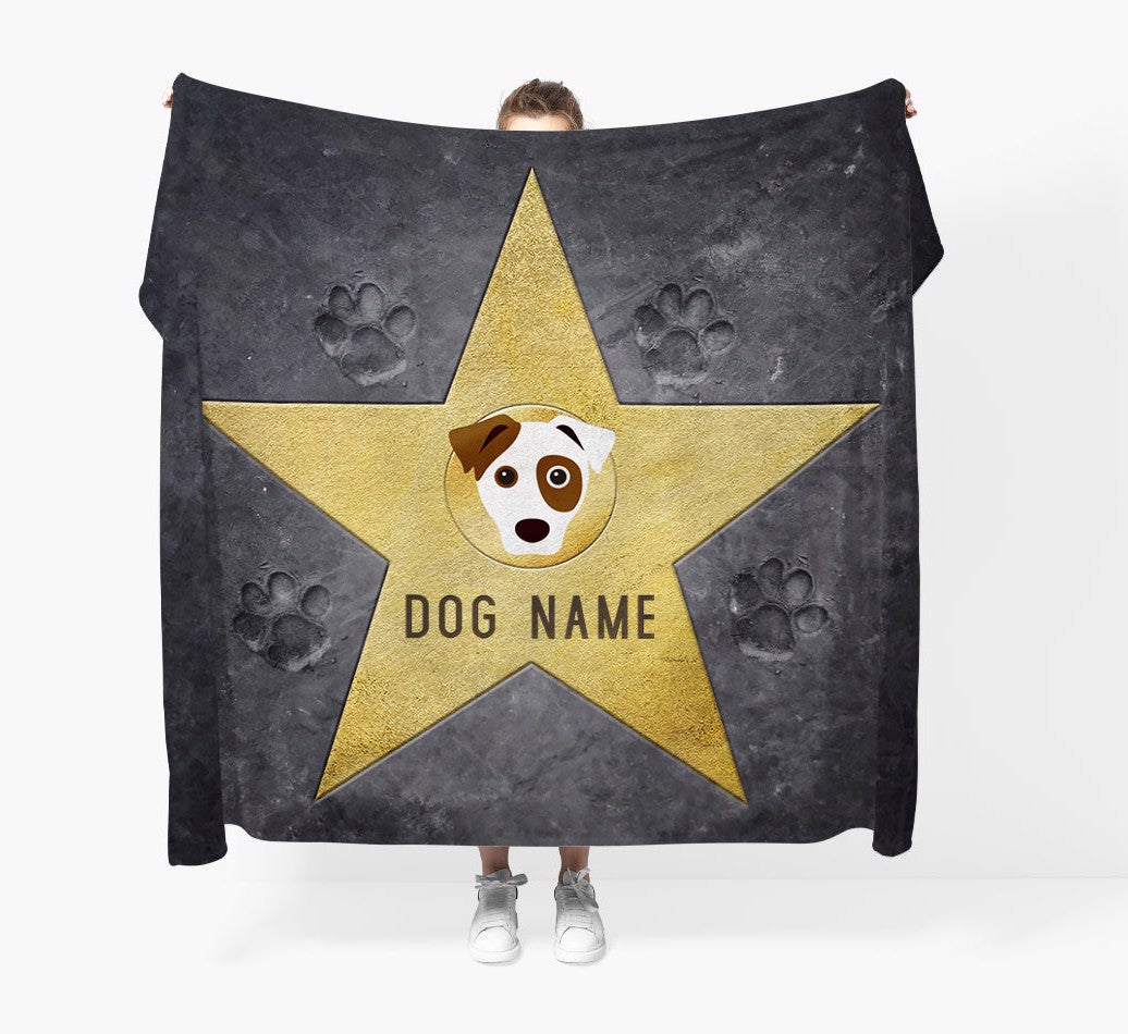 Personalized Throw Blanket: Star of Fame