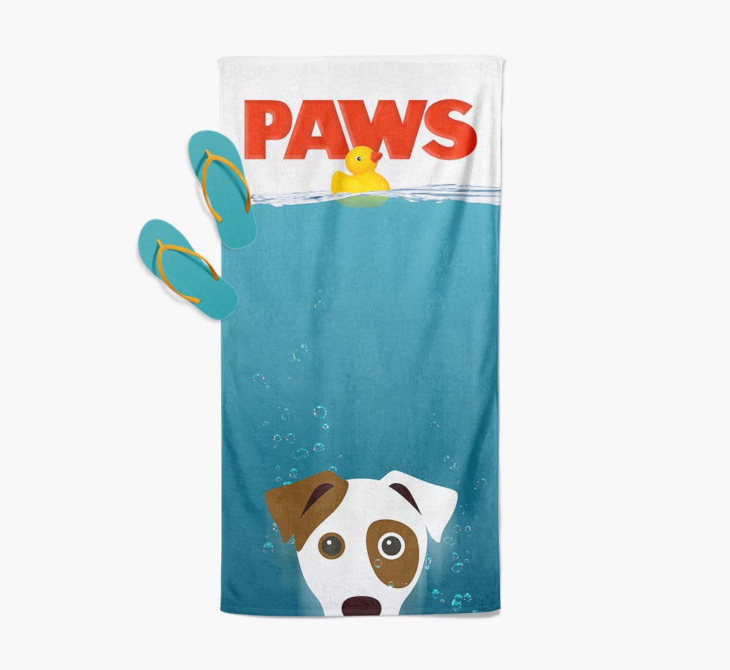 Personalized Towel: Paws