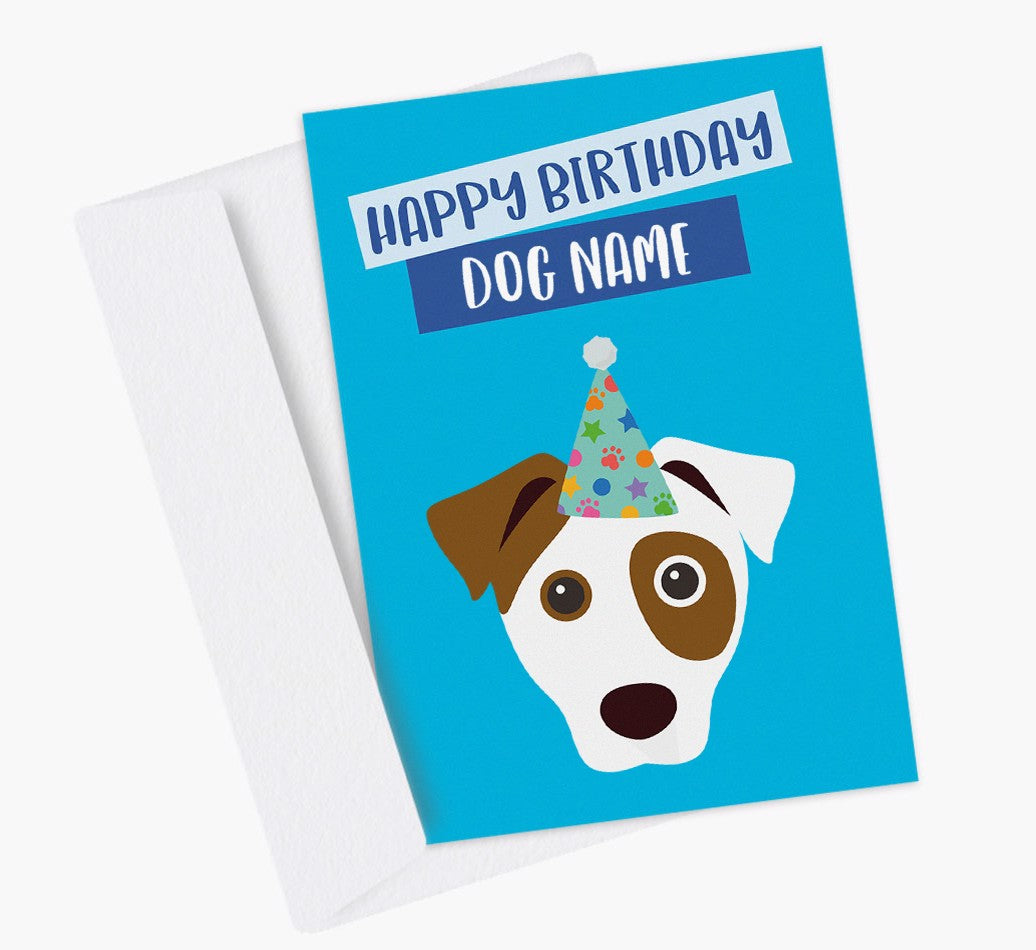 Personalized Dog Card: Happy Birthday to your dog