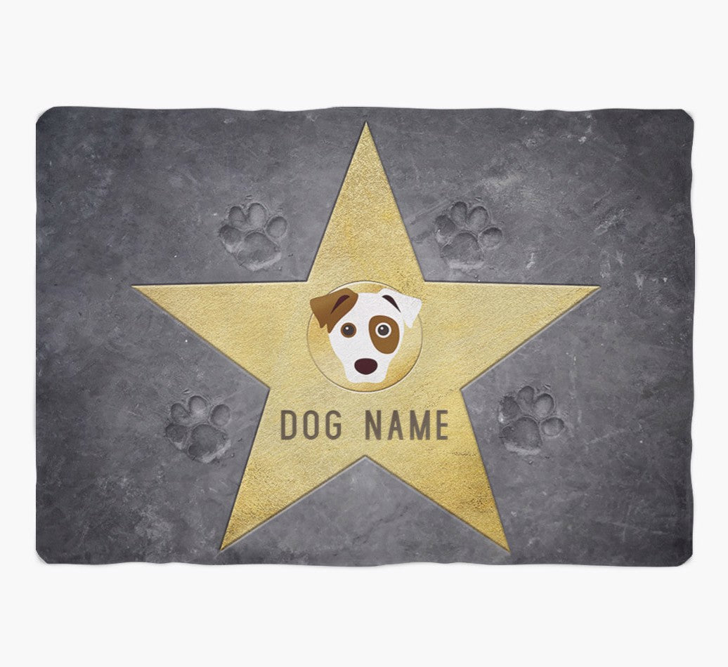 Personalized Throw Blanket: Star of Fame