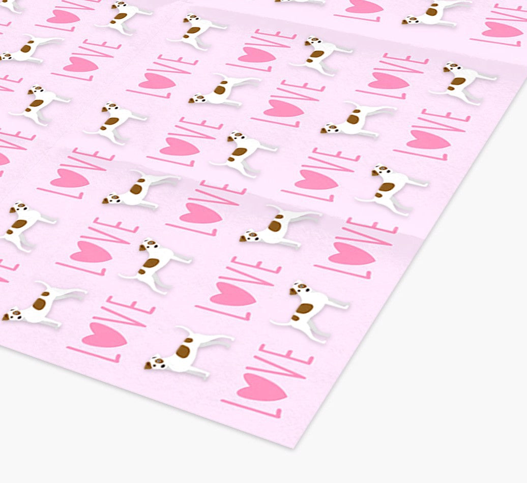 Personalized Gift Wrap: Love