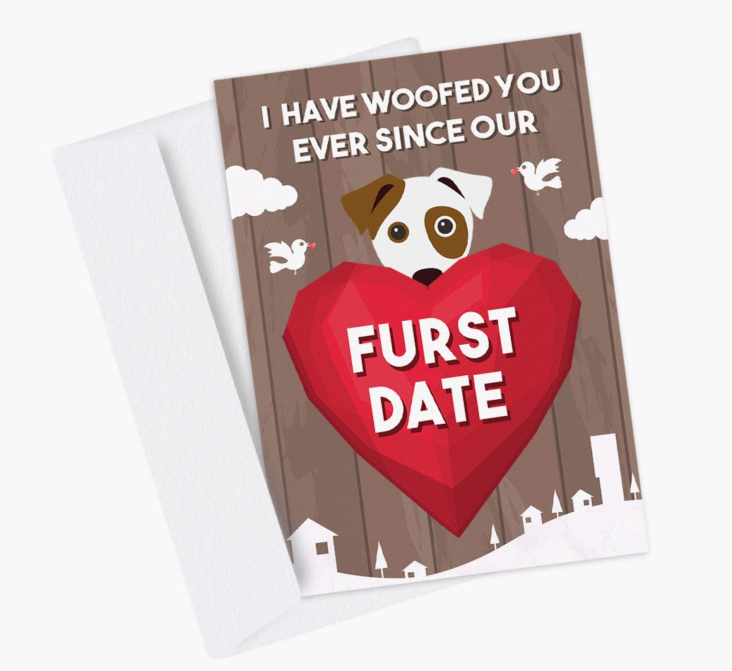 Personalized Dog Card: Furst Date