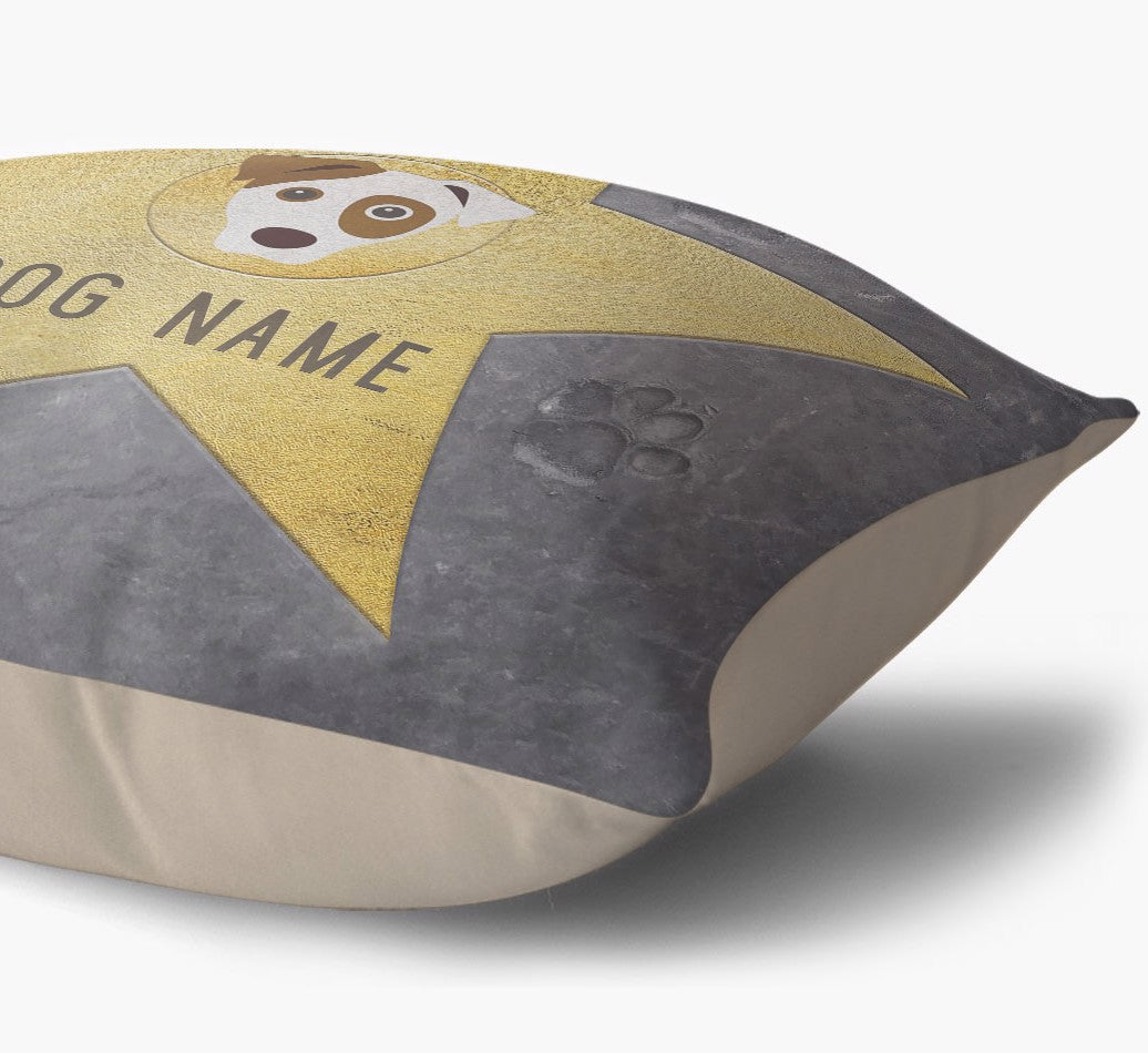Personalized Soft Touch Pillow: Star of Fame