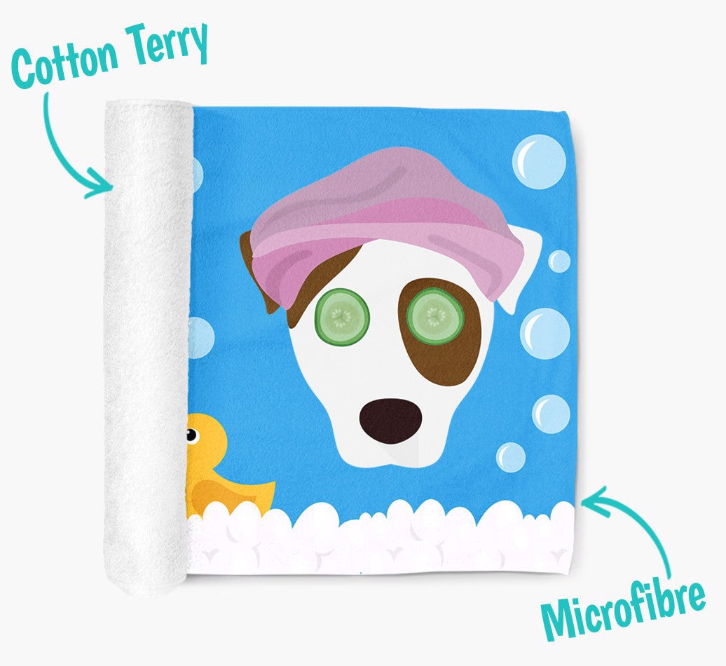 Personalized Towel: Bath Time
