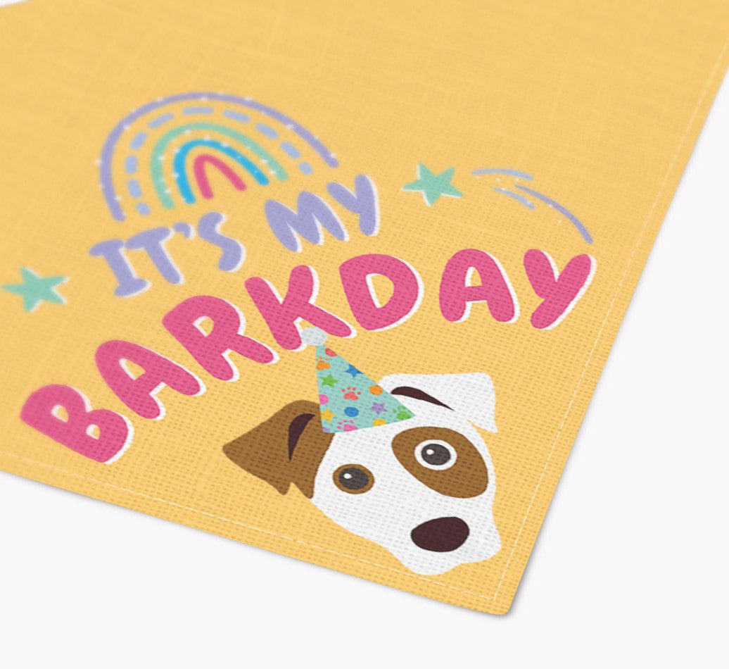 Personalized Dog Bandana: It's My Barkday