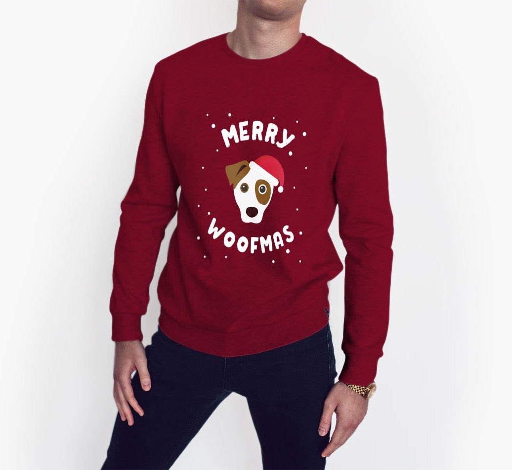 Personalised Christmas Sweater: Merry Woofmas