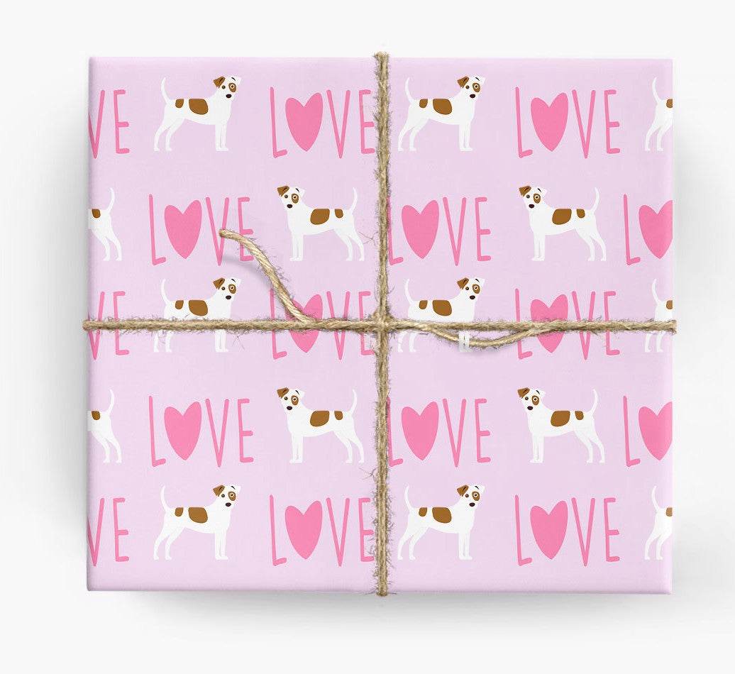 Personalized Gift Wrap: Love