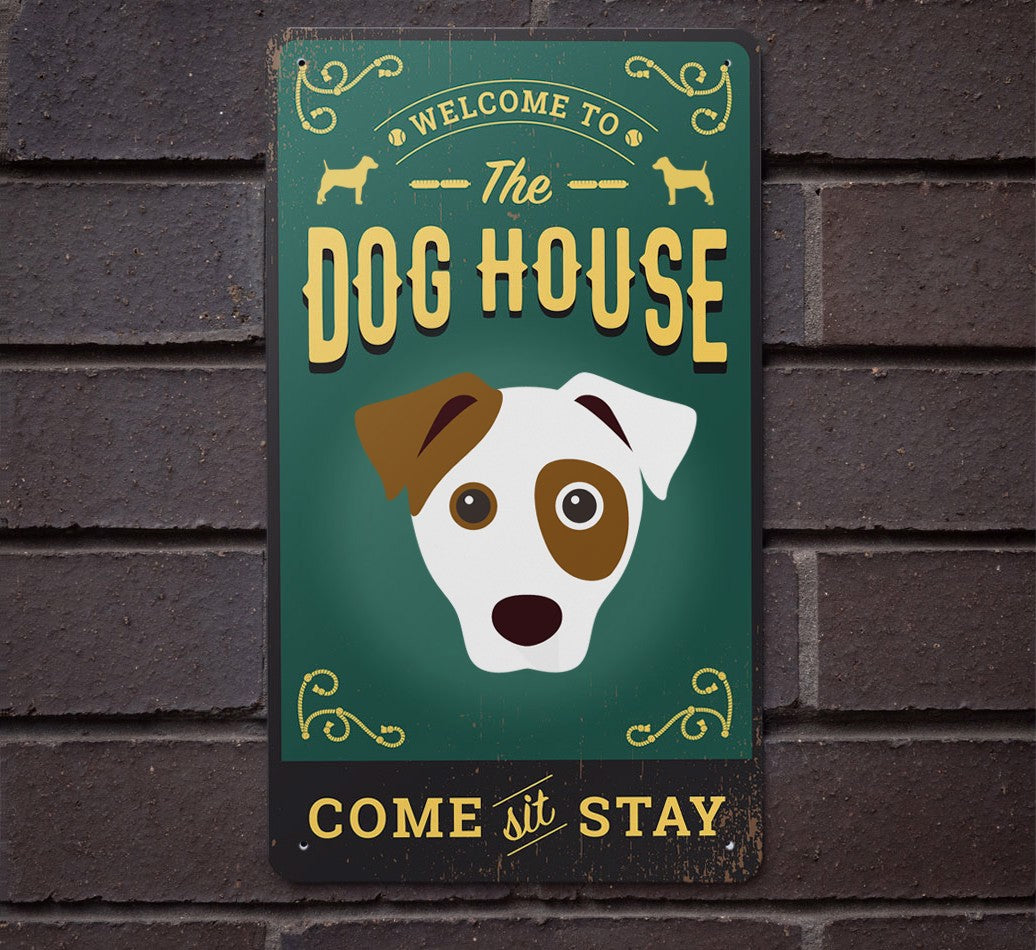 Personalized Metal Sign: The Dog House Bar Sign