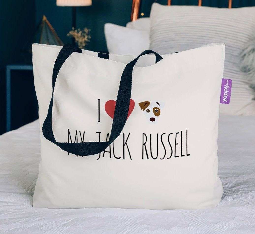 Personalized Canvas Bag: I Love My...