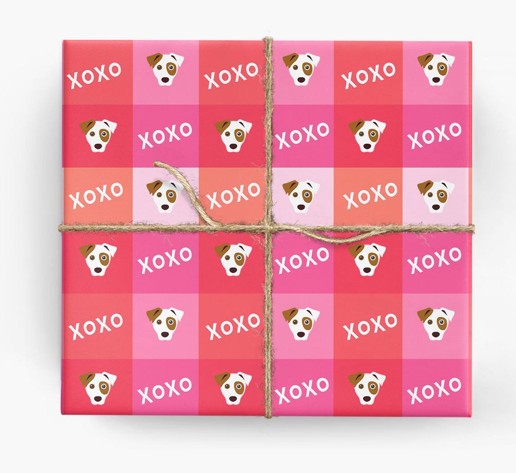 Personalized Gift Wrap Paper: XOXO