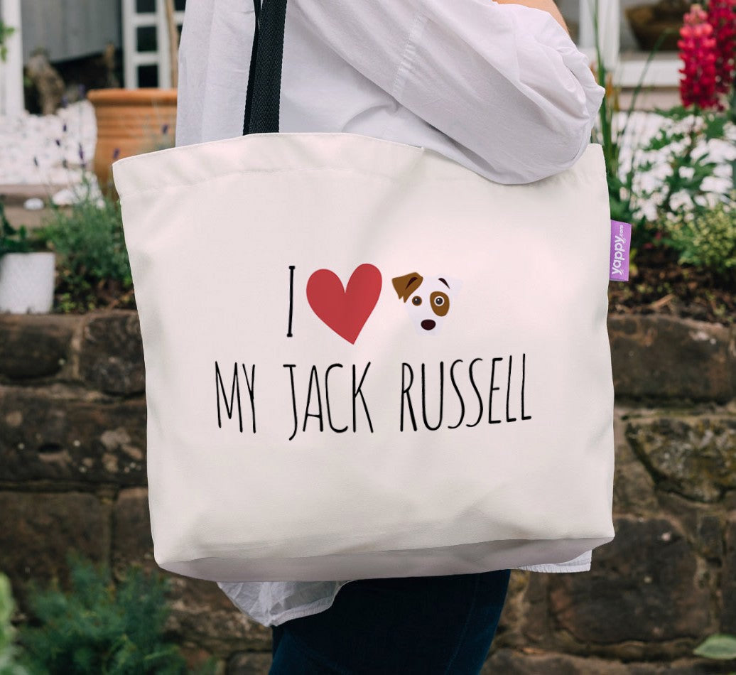Personalized Canvas Bag: I Love My...