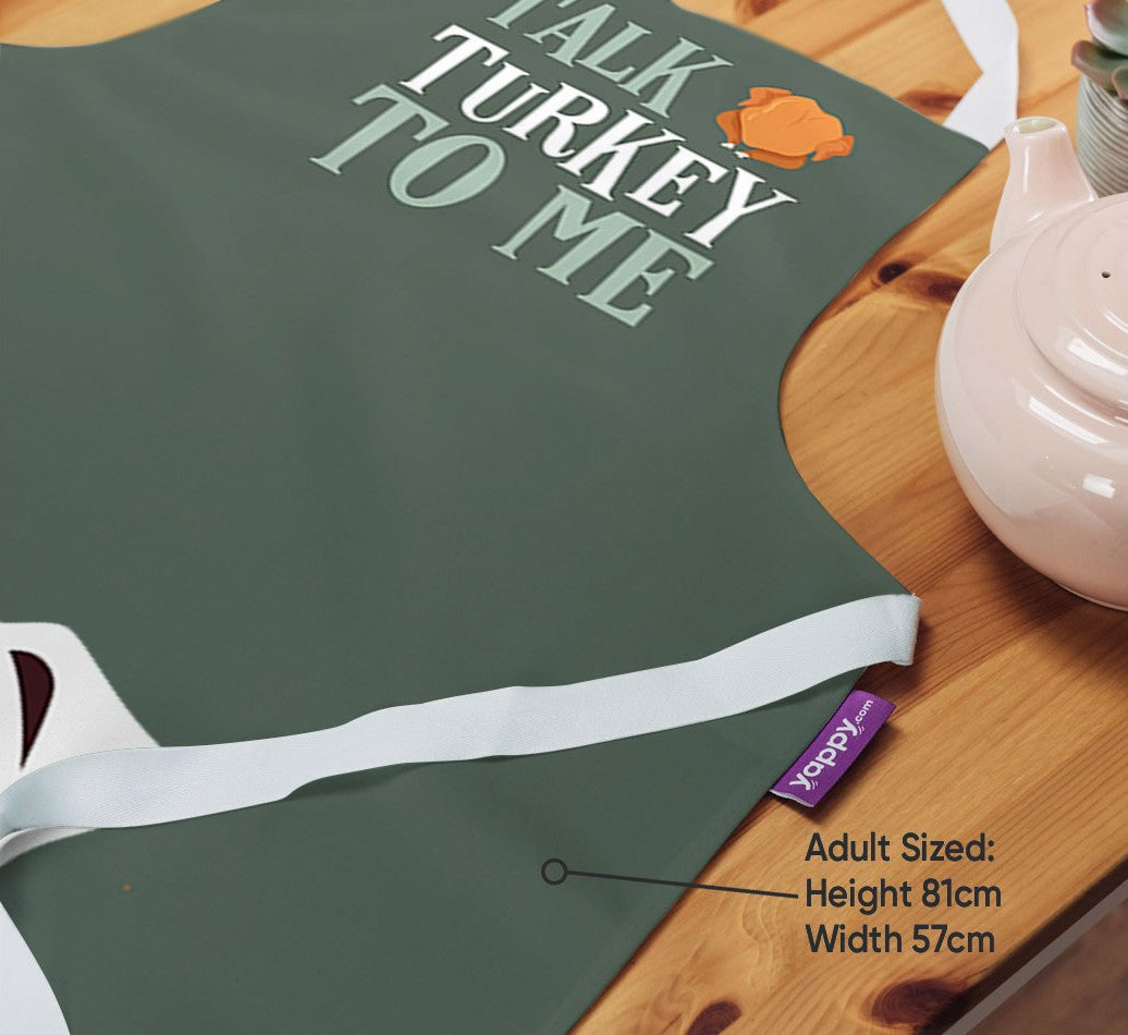 Personalized Apron: Talk Turkey To Me